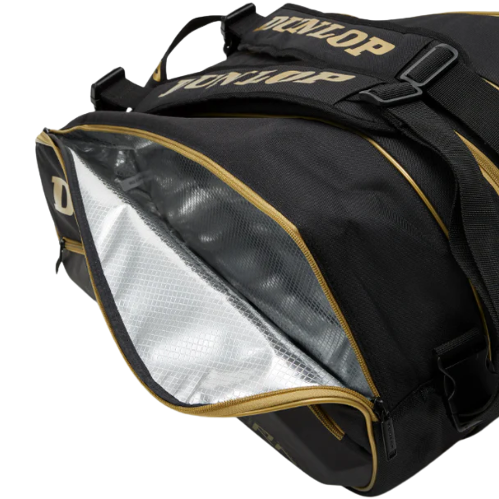 Dunlop Elite Paletero Black/Gold