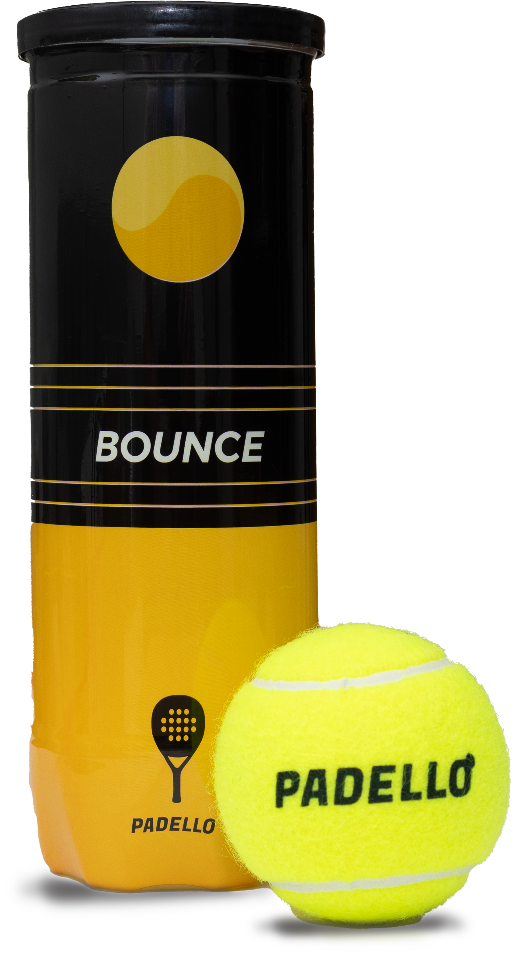 Padello Ball gelb 3er Dose
