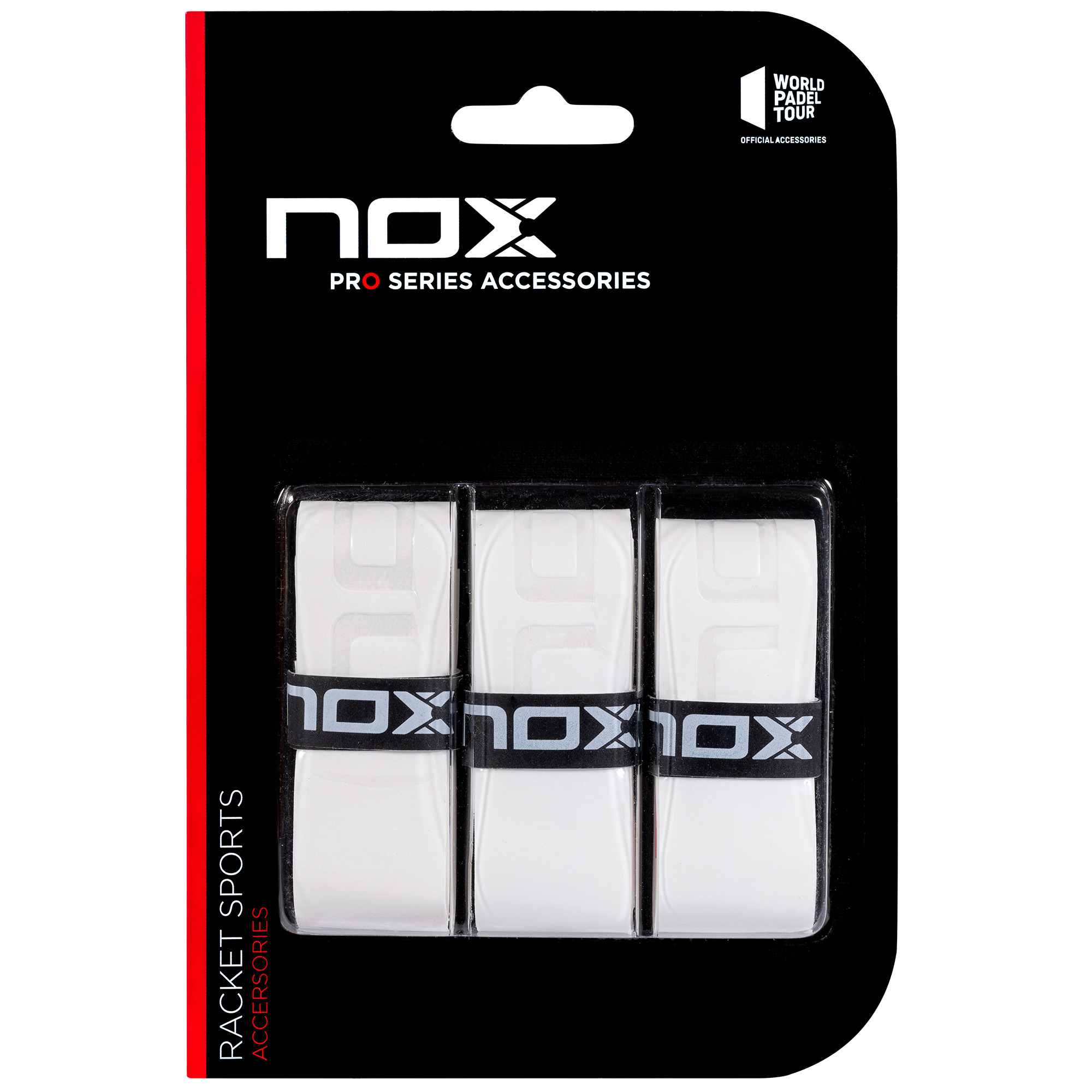 NOX OVERGRIP PRO weiss (3ST.)