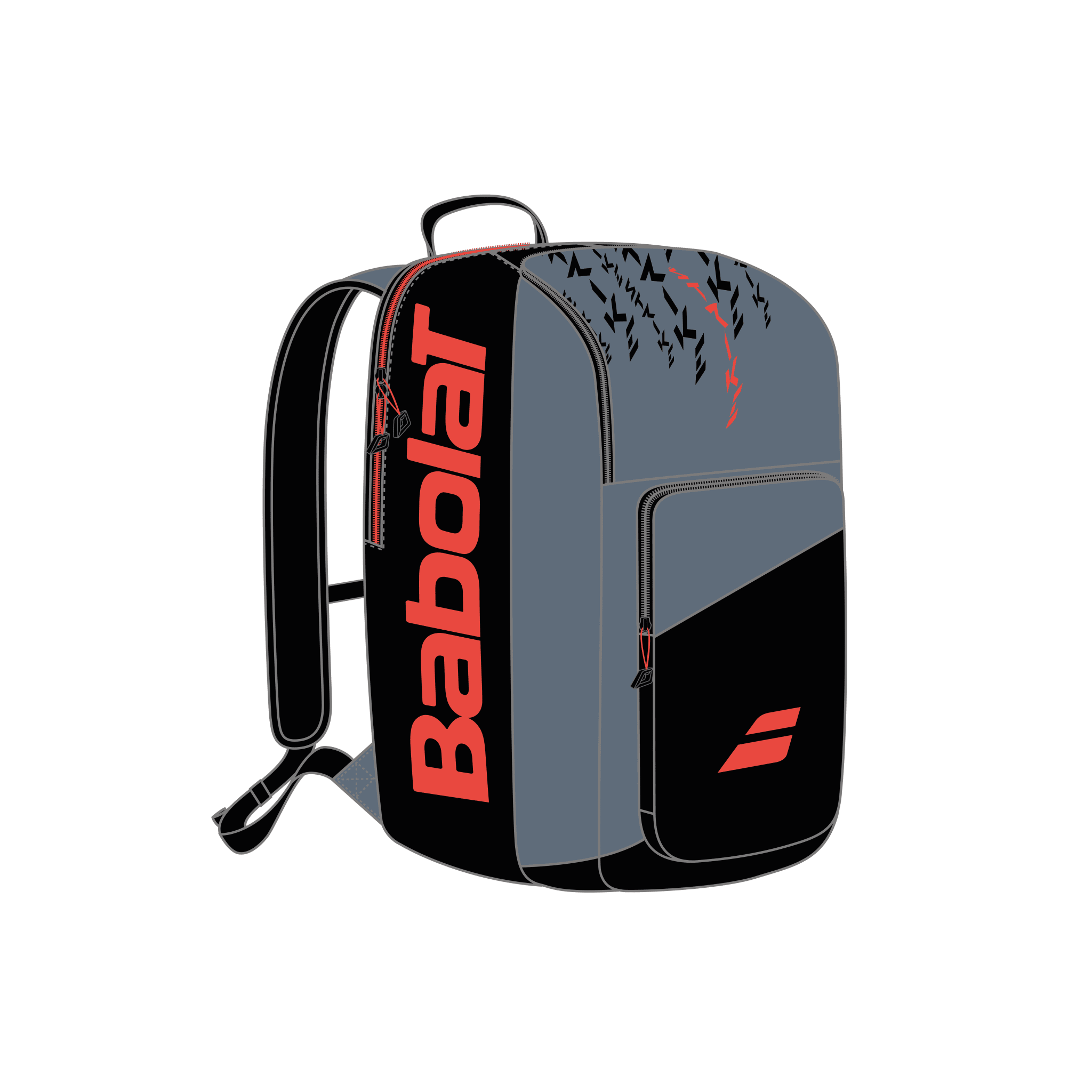 Babolat Backpack PSTRIKE CARBON GREY