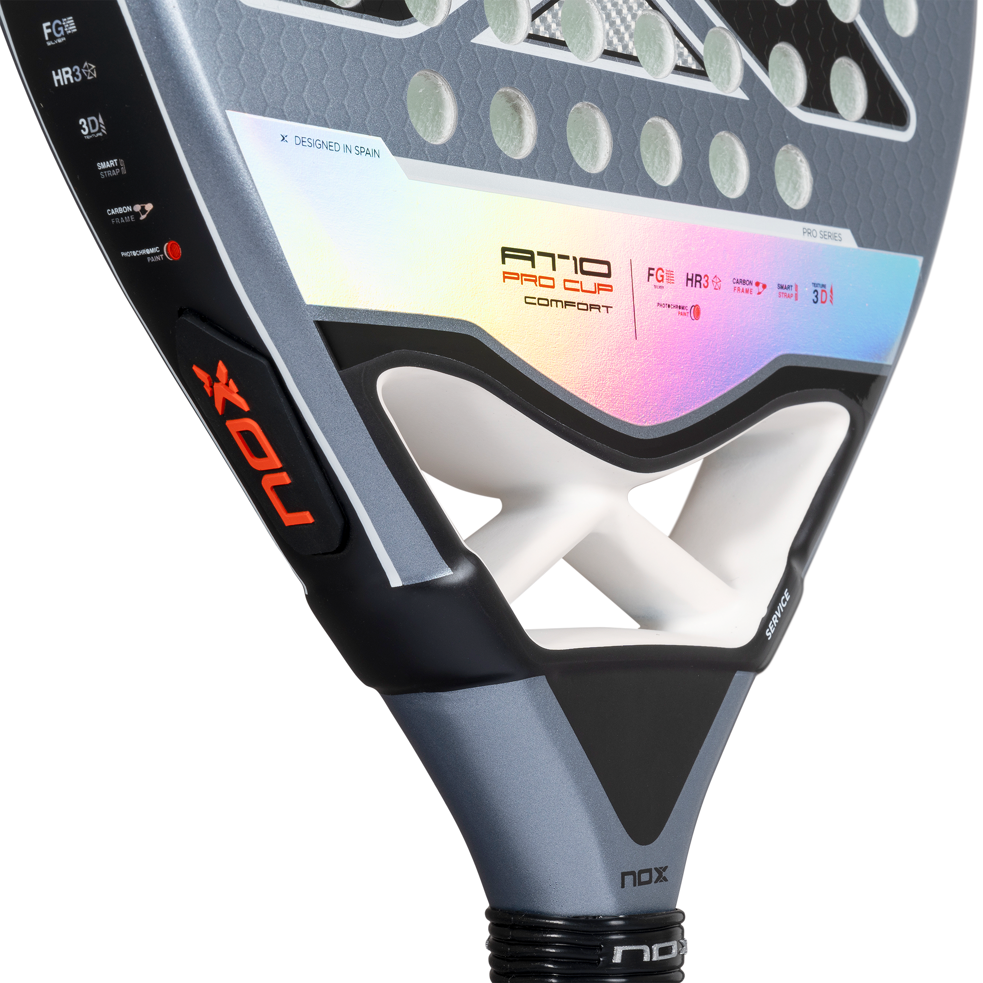 NOX AT10 PRO CUP COMFORT RACKET BY AGUSTIN TAPIA 2025