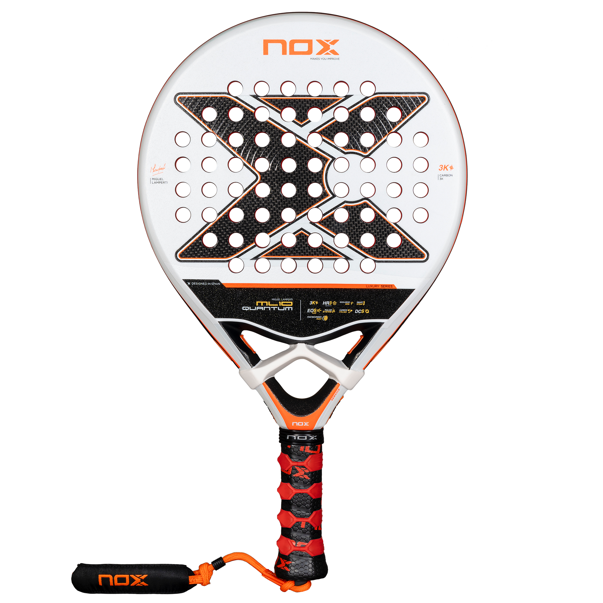 NOX ML10 QUANTUM 3K RACKET BY MIGUEL LAMPERTI 2025