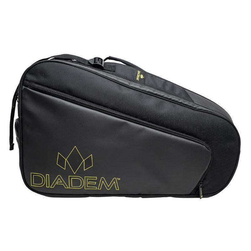 Diadem Tour V3 Pickleball Schlägertasche Schwarz Gelb