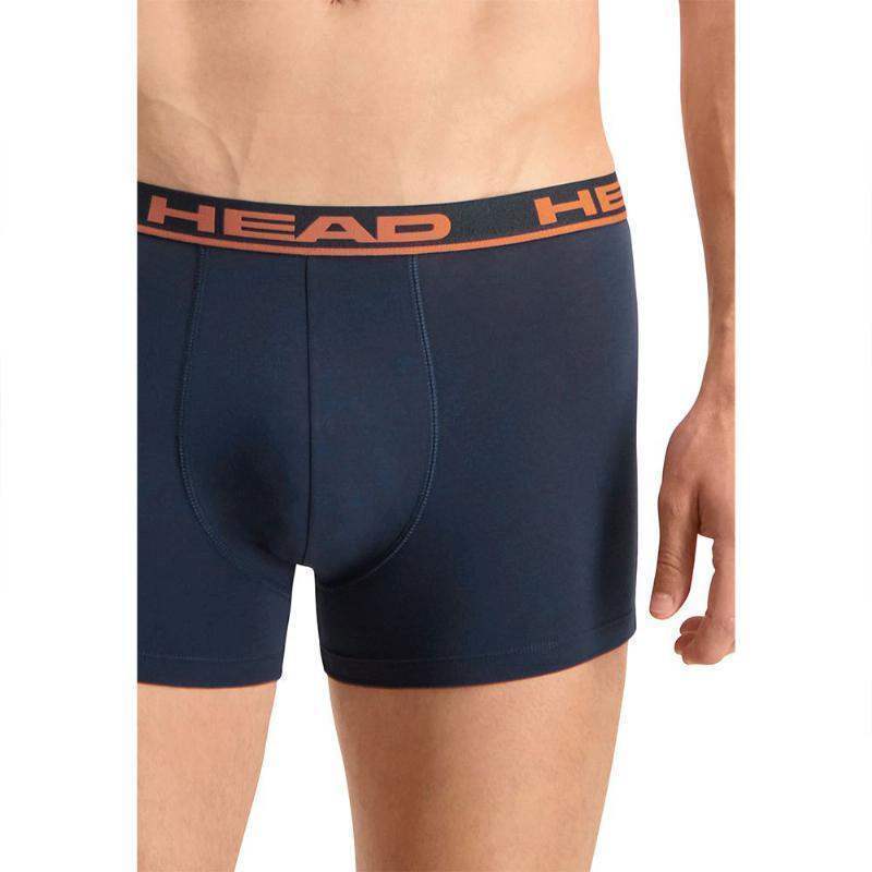 Head Basic Marine Orange Boxershorts 2 Stück