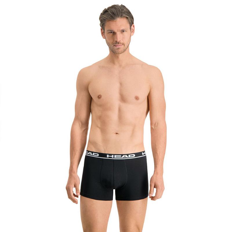 Head Basic Boxershorts schwarz 2 Stück