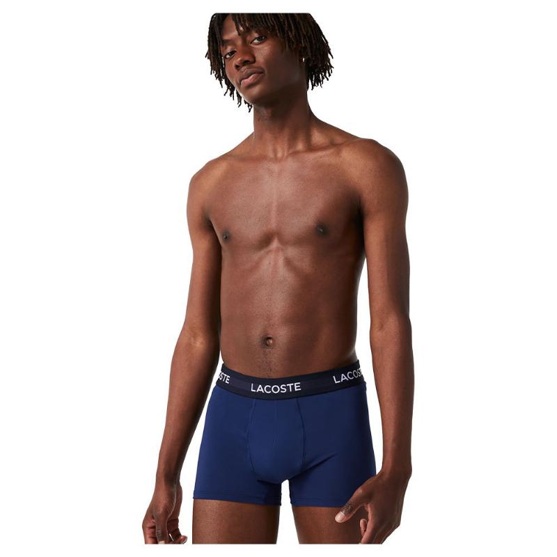 Lacoste Marineblau Boxershorts 3er Pack