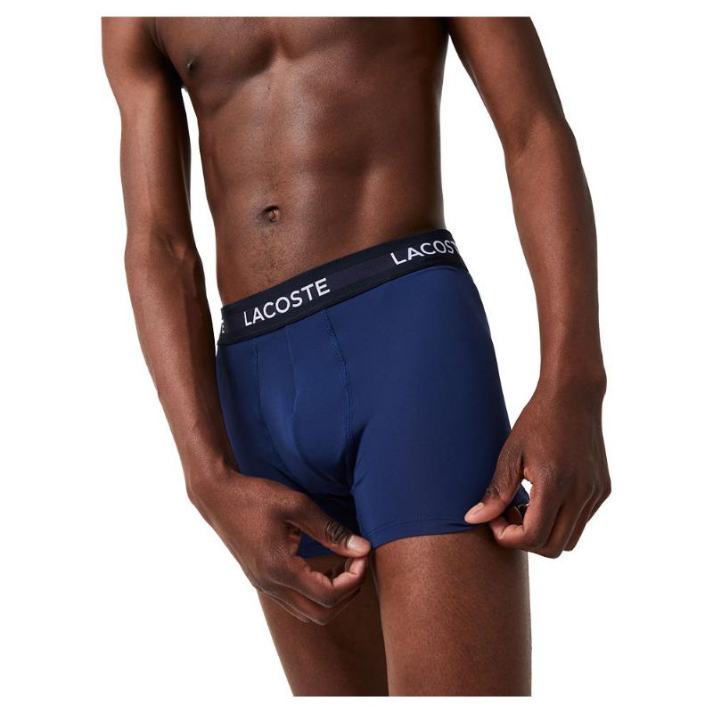 Lacoste Marineblau Boxershorts 3er Pack