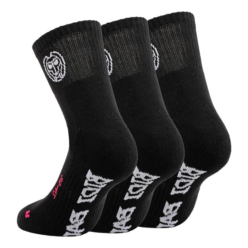 Bidi Badu Anchor Knöchelsocken schwarz 3 Stück