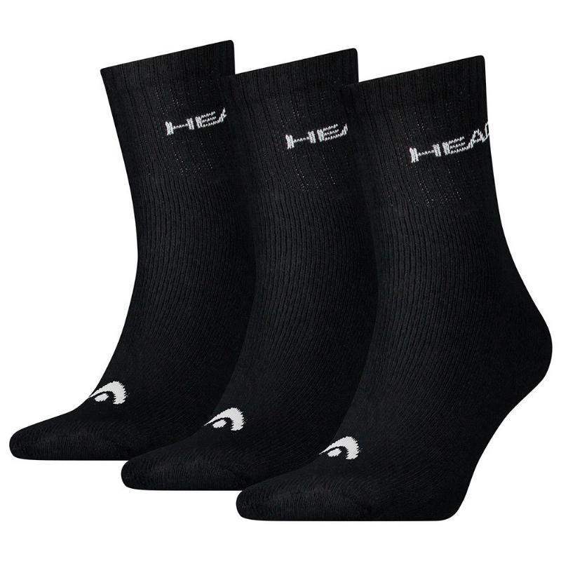 Head Crew Schwarze Socken 3 Paar