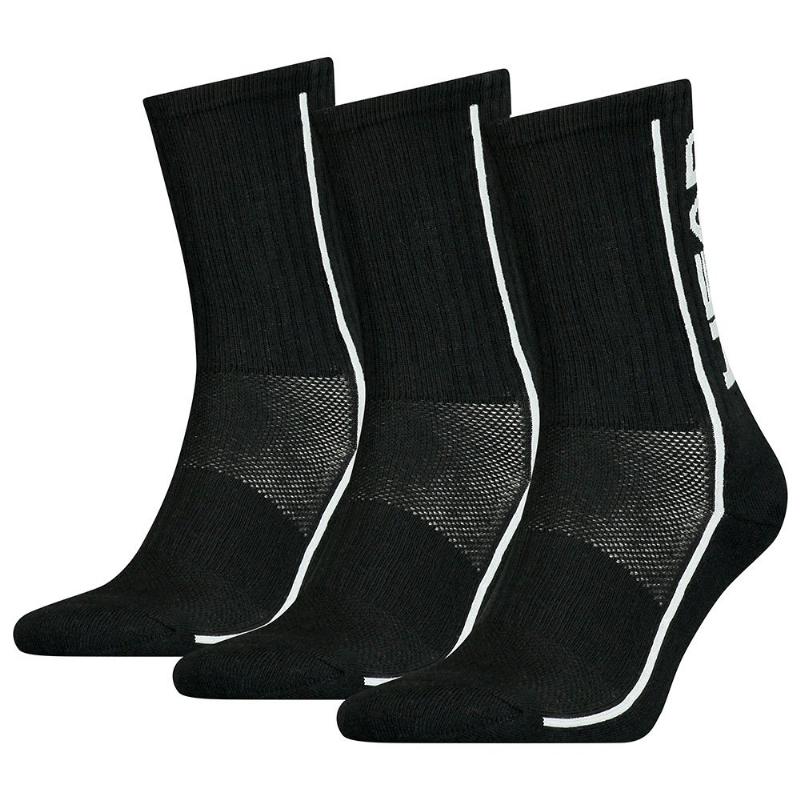 Head Performance Crew Schwarze Socken 3 Paar