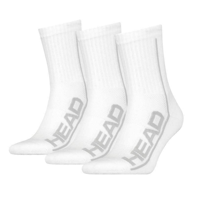 Head Performance Kurze Crew Socken Weiß 3 Paar