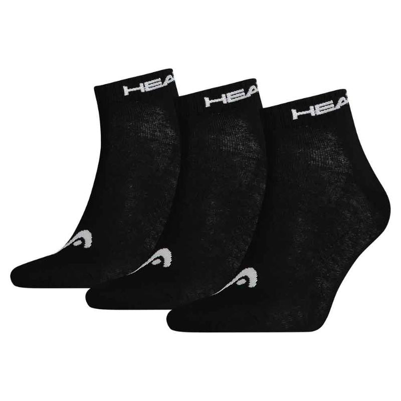 Head Quarter Schwarze Socken 3 Paar