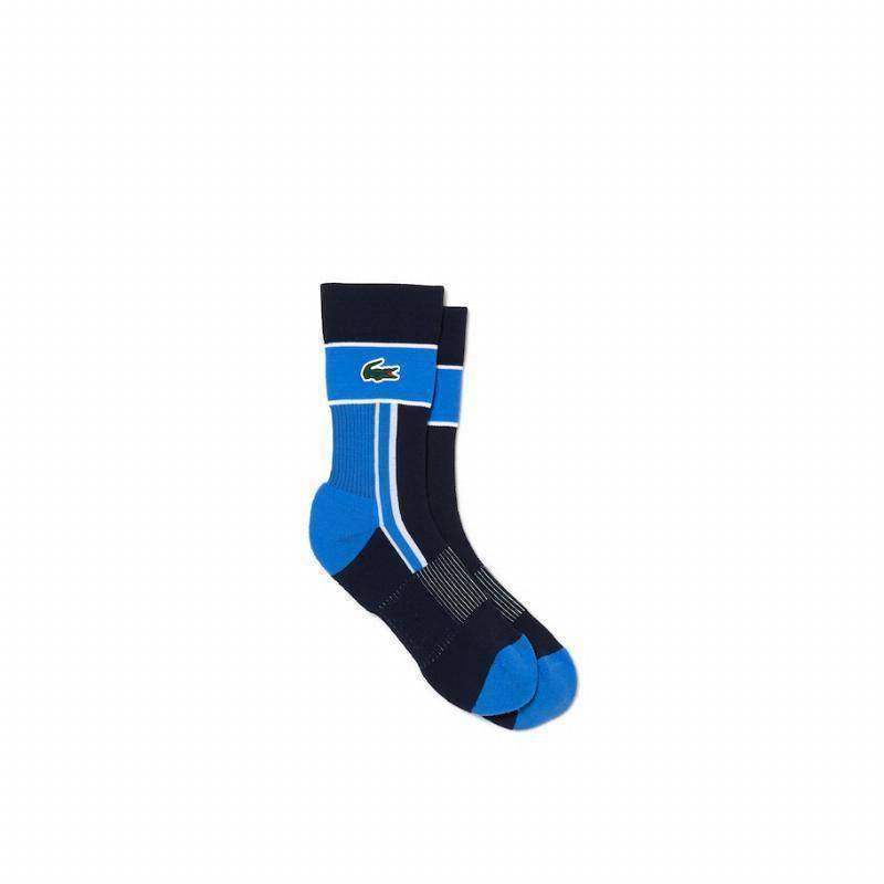 Lacoste Sport Socken Blau Weiß