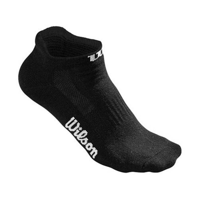 Wilson No Show Socken schwarz 3 Paar