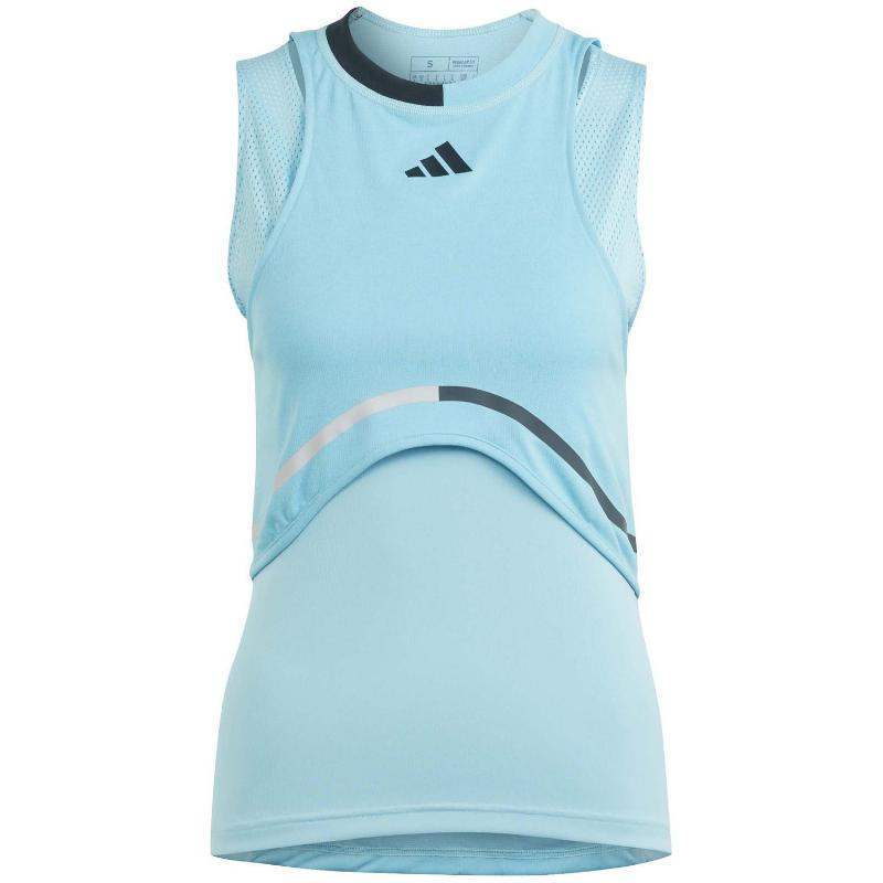 Adidas NYC Match T-Shirt Blau Cyan