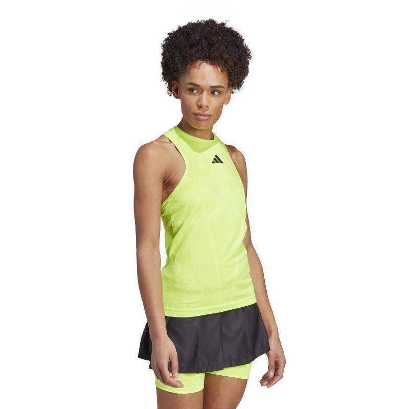 Adidas Y-Tank Aeroready Pro Limettengrün T-Shirt