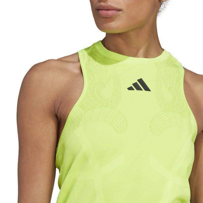 Adidas Y-Tank Aeroready Pro Limettengrün T-Shirt