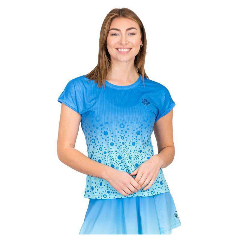 Bidi Badu Colortwist Aqua Blaues Damen-T-Shirt