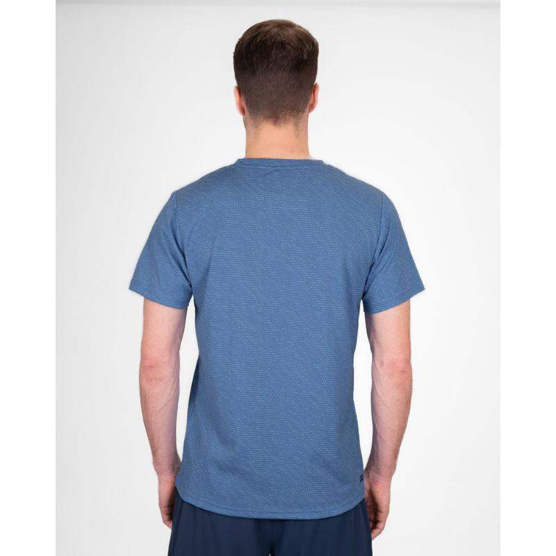 Bidi Badu Crew Zweifarbige T-Shirt Blau