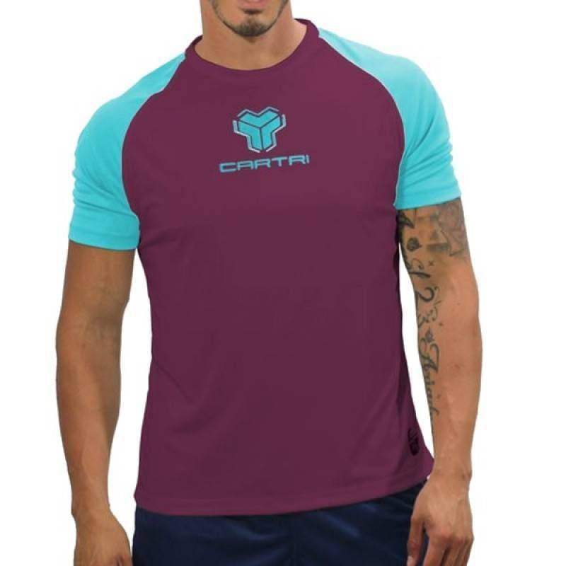 Cartri Match T-Shirt Lila Blau