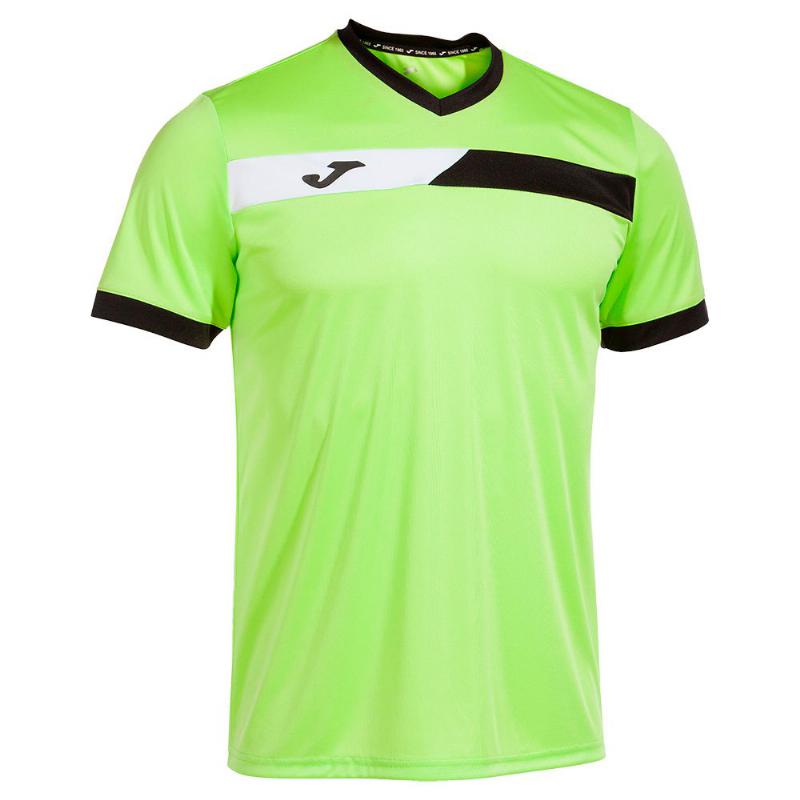 Joma Court Lima T-Shirt Schwarz Weiß