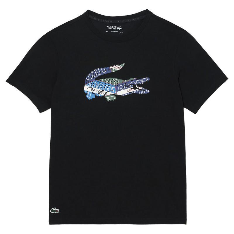 Lacoste Sport Punkt T-Shirt schwarz