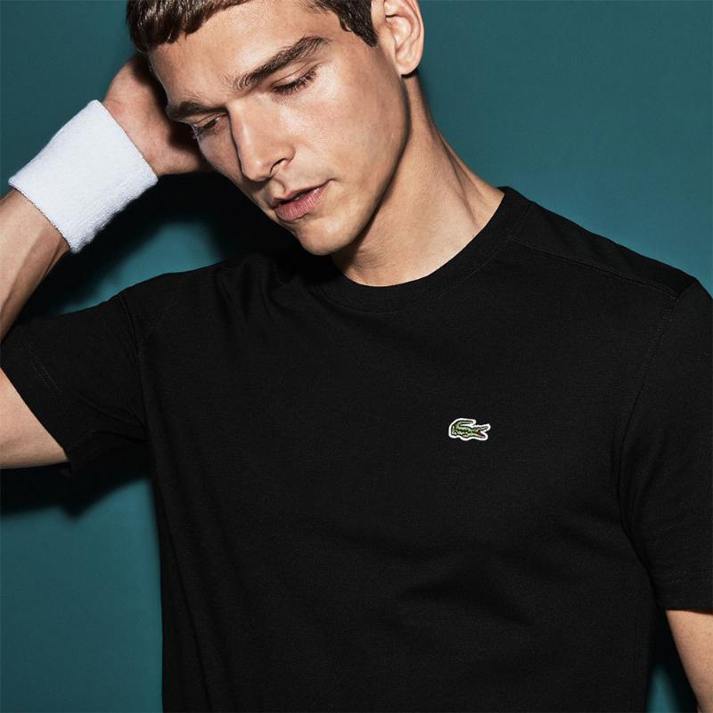 Lacoste Sport Regular Fit T-Shirt schwarz