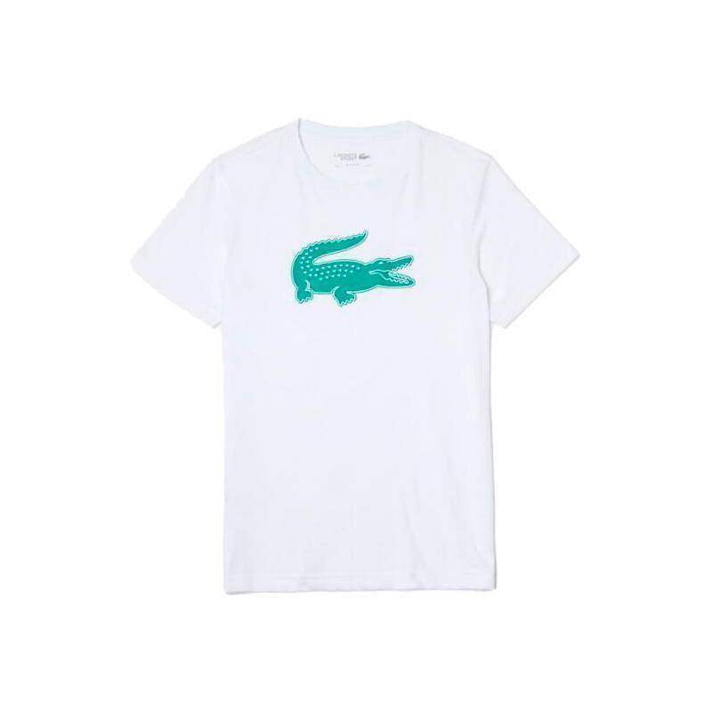 Lacoste Sport Atmungsaktives T-Shirt Weiß