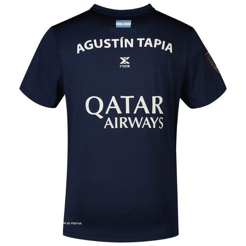 Nox Agustin Tapia Offizielles T-Shirt 2023 Marineblau