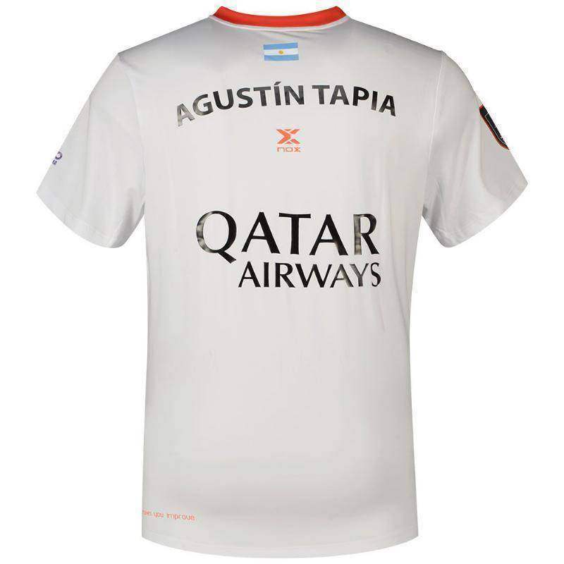 Nox Agustin Tapia Offizielles T-Shirt 2023 Weiß