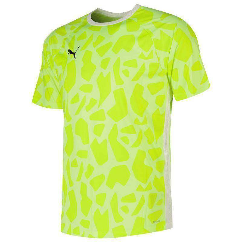 Puma TeamLiga Grafik T-Shirt Leuchtgelb