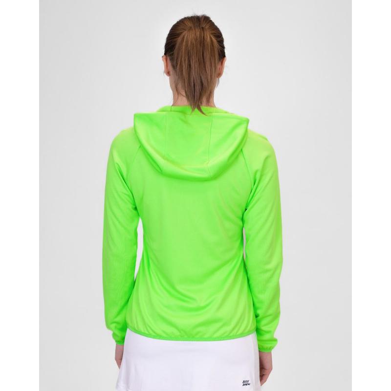 Neongrüne Bidi Badu Crew Jacke