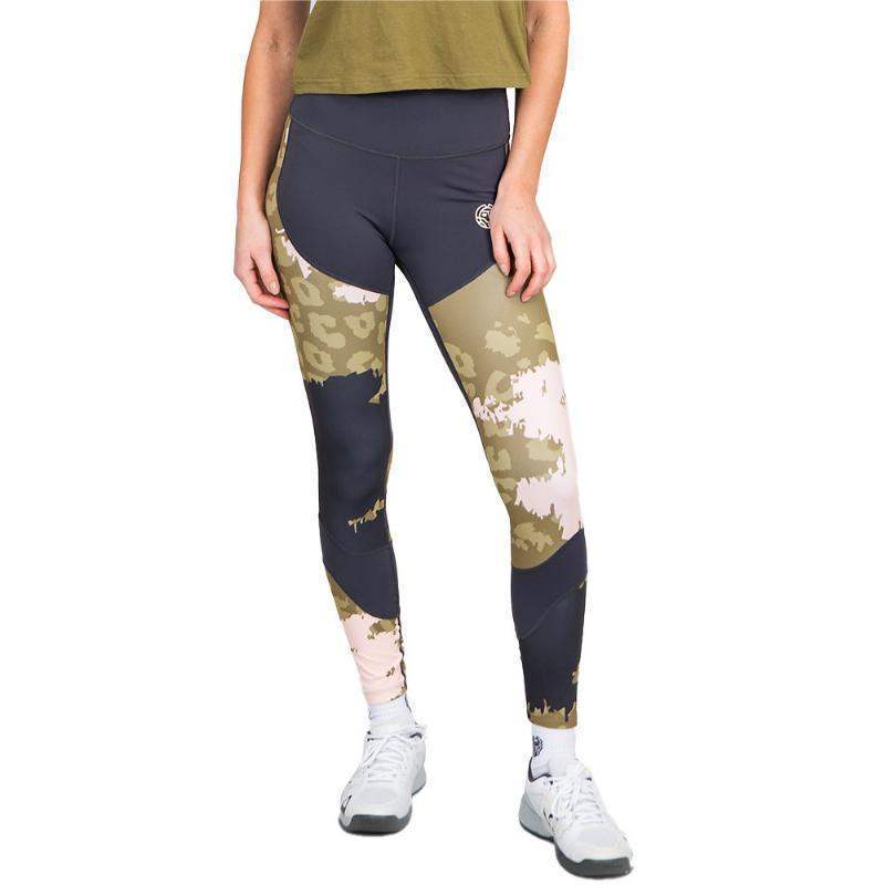 Bidi Badu Leggings Pure Wild Bedruckt Oliv Dunkelgrau