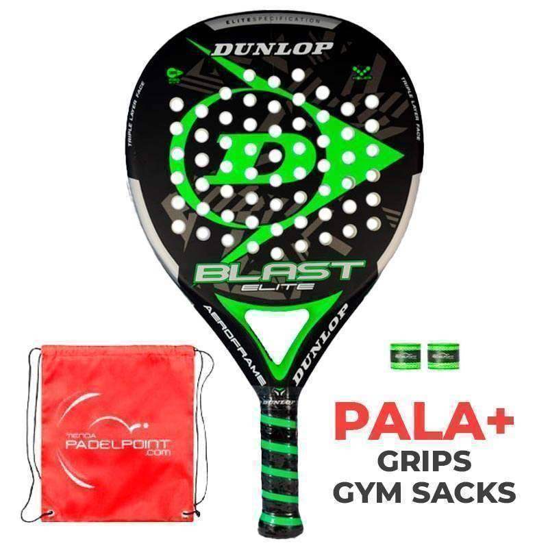 Padelschläger Dunlop Blast Elite Neon Grün