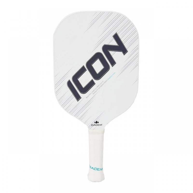 Pickleball Schläger Diadem Icon V2 Weiß