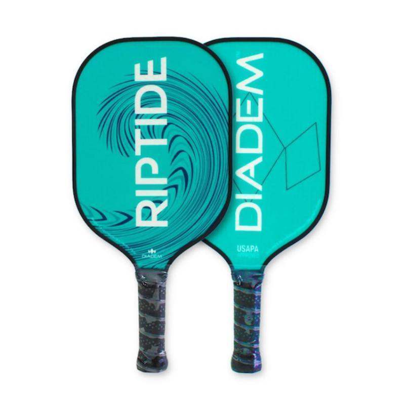 Diadem Riptide Pickleball-Schläger in Petrol Grün