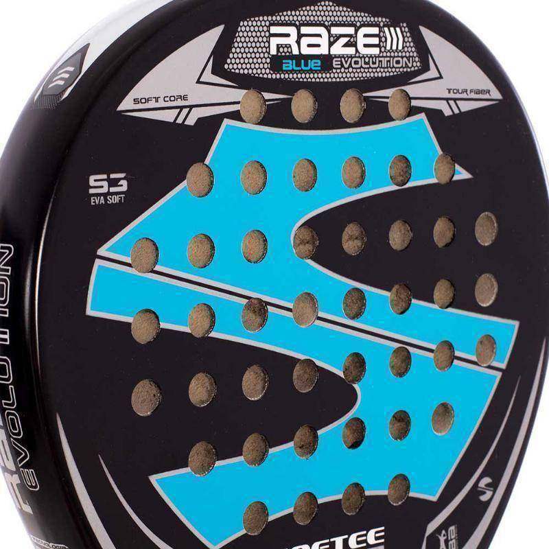 Softee Raze Evolution Blau Padel-Schläger