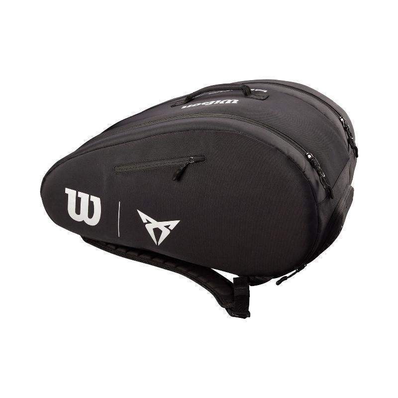 Padeltasche Wilson Bela Cupra Schwarz Silber