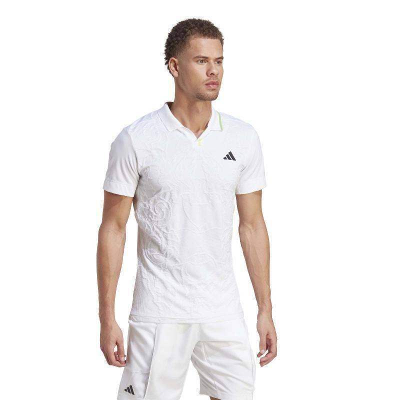 Adidas Aeroready Freelift Pro Polo Weiß