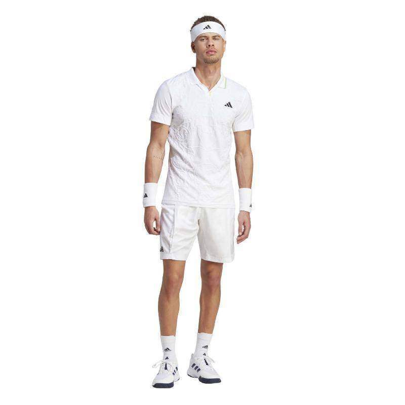 Adidas Aeroready Freelift Pro Polo Weiß