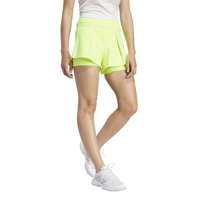 Adidas Match Neon Zitronen Kurze Hose