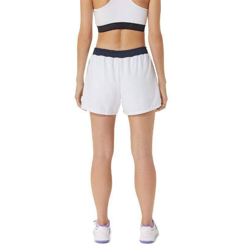 Asics Court Shorts Weiß Marine Damen