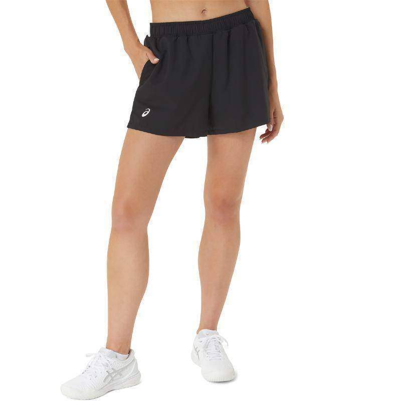 Asics Court Shorts schwarz weiß Damen