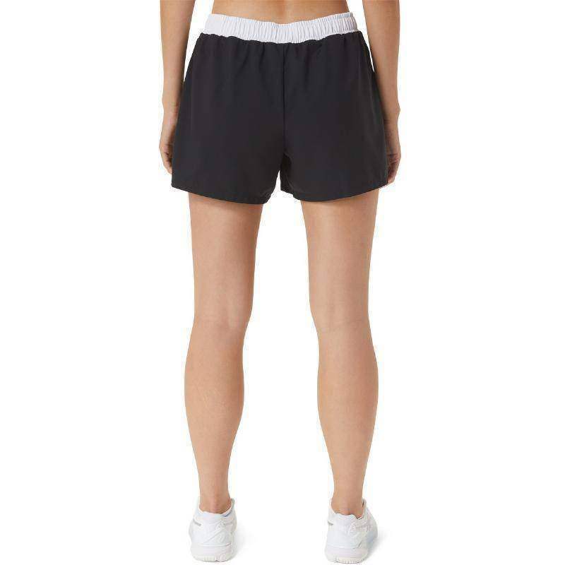 Asics Court Shorts schwarz weiß Damen