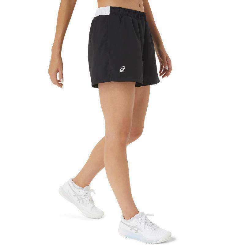 Asics Court Shorts schwarz weiß Damen