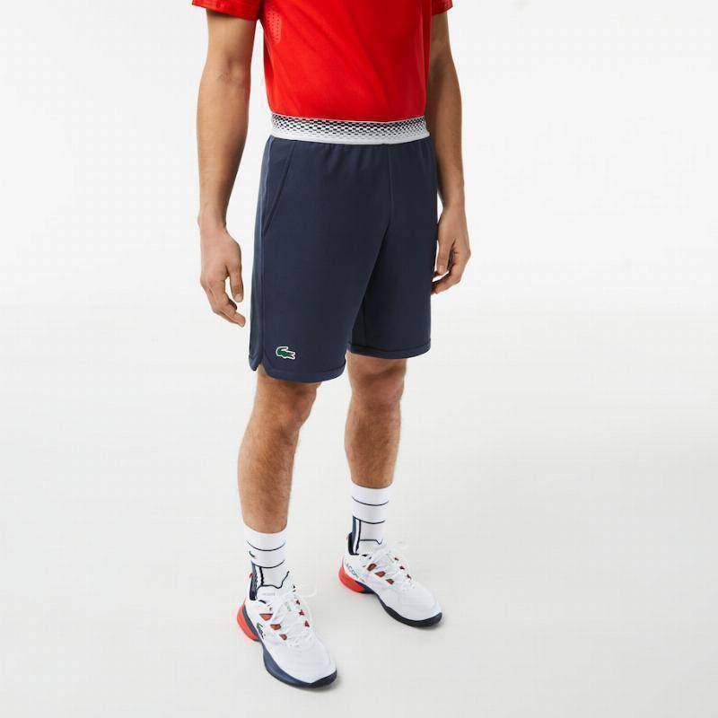 Lacoste Medvedev Marineblauer Short