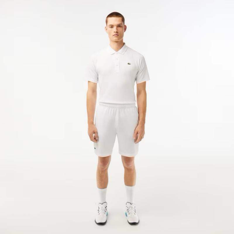 Ultraleichte Lacoste Sport Shorts Weiß