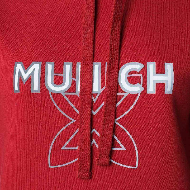 Munich Atomik Kapuzenpullover Rot