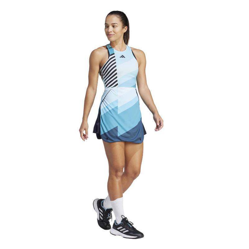 Verwandelbares Adidas Aeroready Pro Kleid Blau
