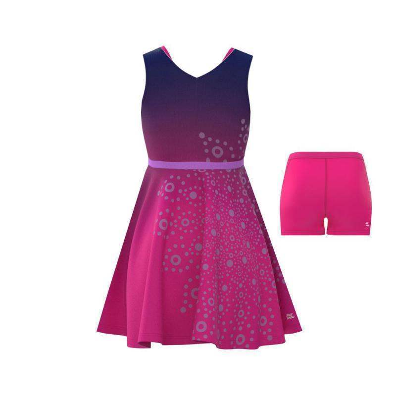 Bidi Badu Kleid Colortwist 2 In 1 Rosa Dunkelblau